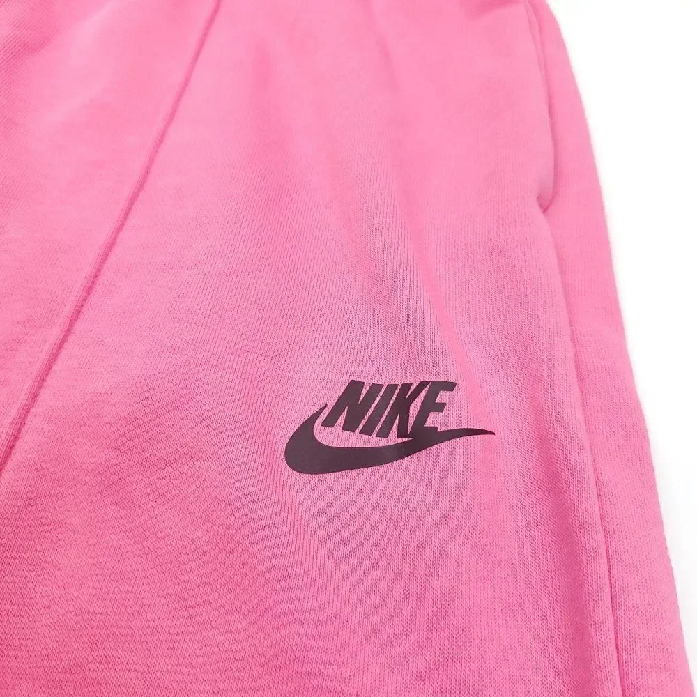 Nike Sportswear Women's High Rise Fleece Dance Shorts  DV0334-684 Pinksicle